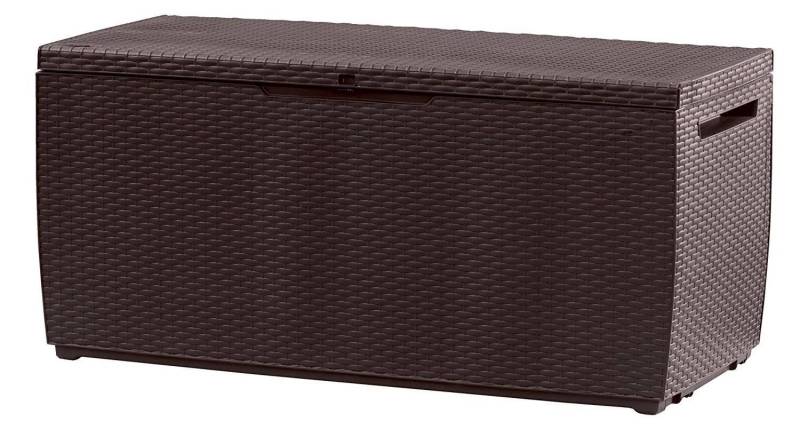 2 - Baule in resina Capri - finitura rattan colore marrone