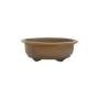 1 - Oval Steingut Bonsai Topf 41 cm.
