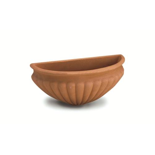 1 - Panier en résine en forme de coquillage, 26 cm