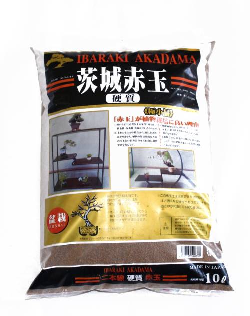 2 - Akadama Ibaraki  per Shohin grano 0-2 mm. - sacco 10 lt.