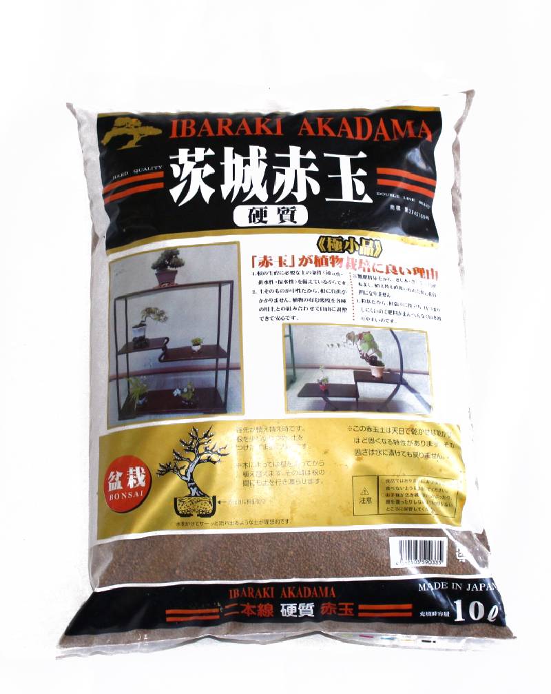 2 - Akadama Ibaraki  per Shohin grano 0-2 mm. - sacco 10 lt.