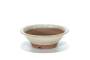 2 - Vaso bonsai smaltato tondo 15 cm