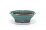 2 - Vaso bonsai smaltato tondo 22 cm