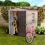 3 - Casetta in resina Factor 6x6 colore beige