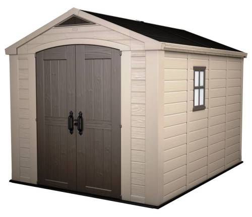 2 - Casetta in resina Factor 8x11 colore beige