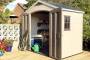 3 - Casetta in resina Factor 8x6 colore beige
