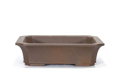 2 - Vaso bonsai in gres rettangolare cm. 46