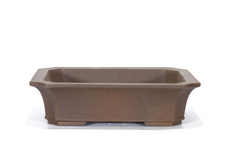 2 - Vaso bonsai in gres rettangolare cm. 46
