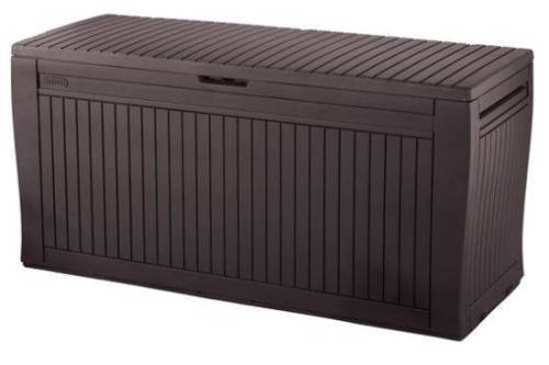 2 - Baule in resina Comfy - effetto legno