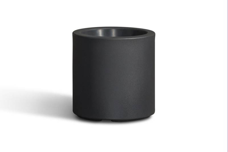 11 - Vaso Cilindro in resina Fenice 42 cm.