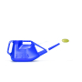 6 lt watering can for bonsai in blue plastic
