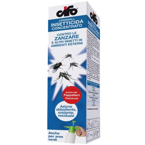 Insecticide moustiques et autres insectes pour l'extérieur Ciperwall 250 ml.