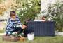 298 - Baule in resina Comfy - effetto legno
