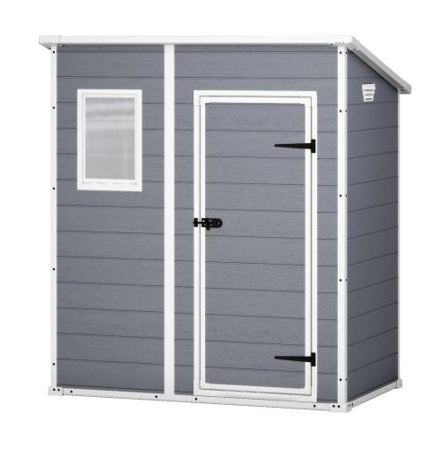 2 - Casetta in resina Manor Pent 6x4 - cm. 183x111x h.200