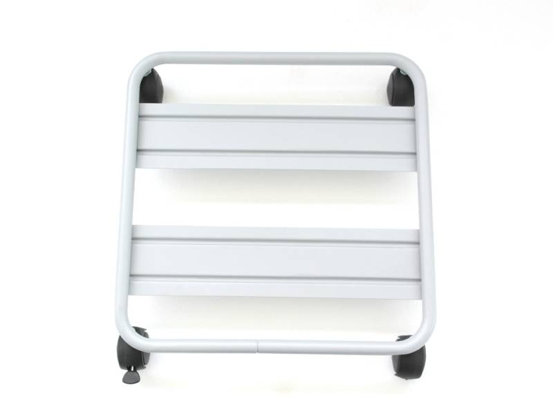 4 - Carrello sottovaso quadrato con ruote cm. 37