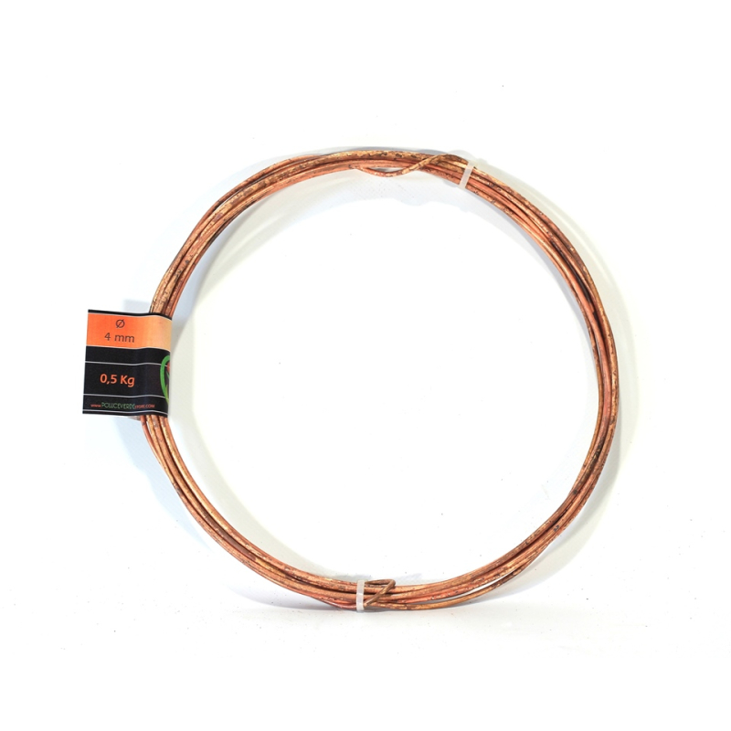 Copper wire for bonsai mm. 4 - skein 500 gr.