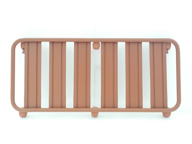 4 - Carrello sottovaso rettangolare in profilo tubolare con ruote cm. 100
