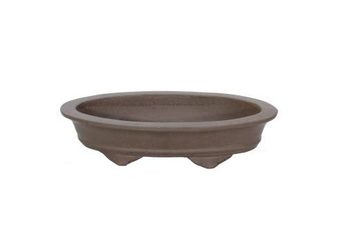 2 - Vaso bonsai gres ovale cm. 20