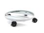2 - Carrello sottovaso tondo con ruote cm. 25
