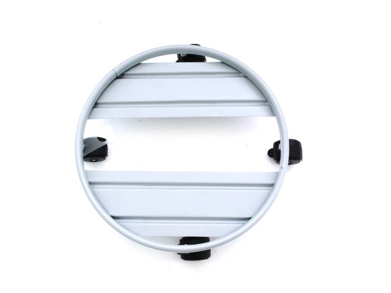 4 - Carrello sottovaso tondo con ruote cm. 40