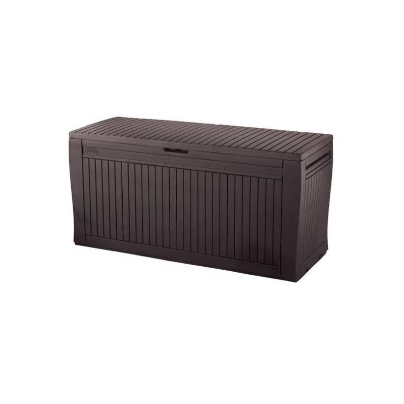 450 - Baule in resina Comfy - effetto legno