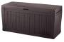 450 - Baule in resina Comfy - effetto legno