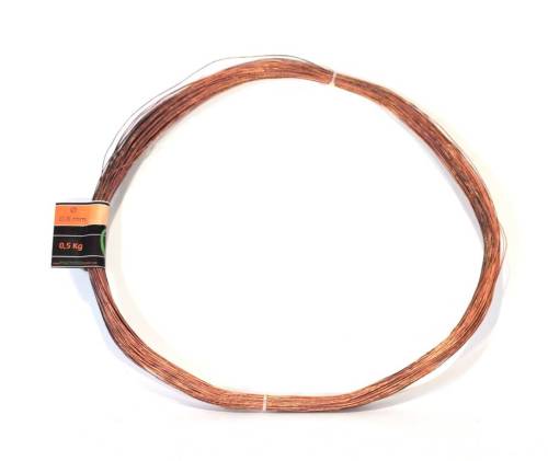 2 - Filo rame per bonsai mm. 0,8 - matassa 500 gr.