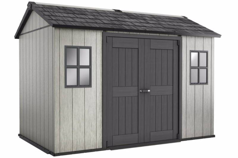 2 - Casetta in resina Oakland 1175SD colore grigio