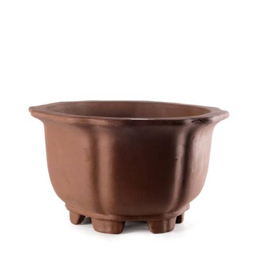 1 - Vaso bonsai in gres fior di loto 48 cm.