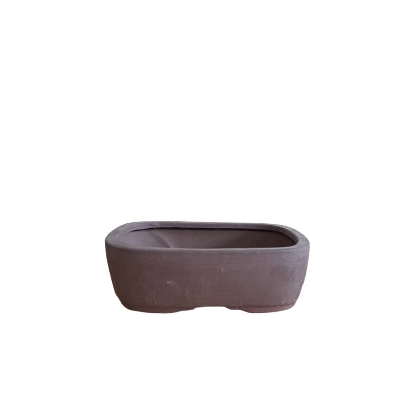 1 - Vaso bonsai in gres rettangolare cm. 26