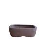 1 - Vaso bonsai in gres rettangolare cm. 26
