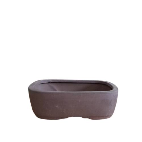 1 - Vaso bonsai in gres rettangolare cm. 28