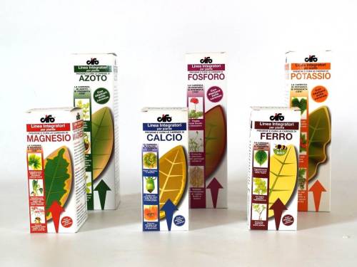2 - Kit Integratori piante e bonsai per carenze microelementi - 6 Prodotti