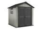 2 - Casetta in resina Oakland 757 colore grigio