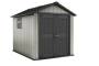 2 - Casetta in resina Oakland 759 colore grigio