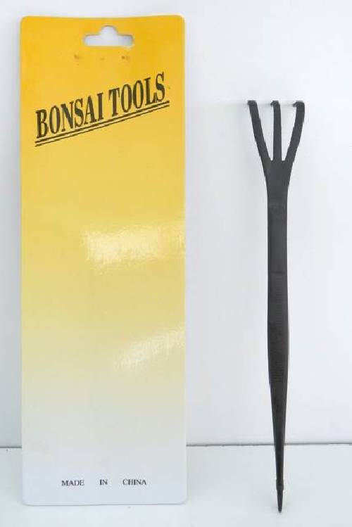 2 - Rastrellino bonsai con pinzetta Hobby mm. 210