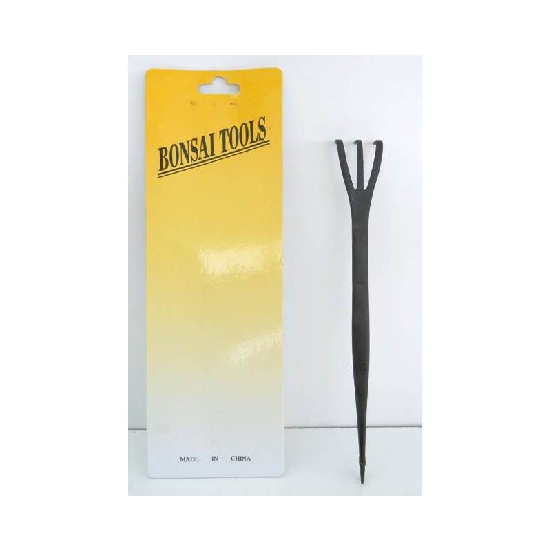 2 - Rastrellino bonsai con pinzetta Hobby mm. 210