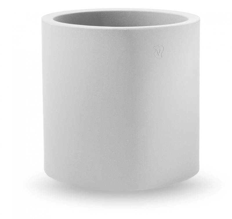 1 - Vaso cilindro in resina "Cosmos" 55 cm.