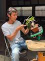 6 - Tavolo professionale da lavoro con ventosa per Bonsai Shohin Green-T