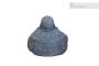 4 - Statua Buddha della Felicità in ceramica – Budai sorridente - altezza 19 cm.