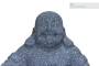 6 - Statua Buddha della Felicità in ceramica – Budai sorridente - altezza 19 cm.