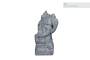 3 - Statua Zen Ganesha in ceramica – Prosperità e saggezza - altezza 24 cm.