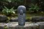 1 - Statua Zen in ceramica – Jizo in preghiera - altezza 24 cm.