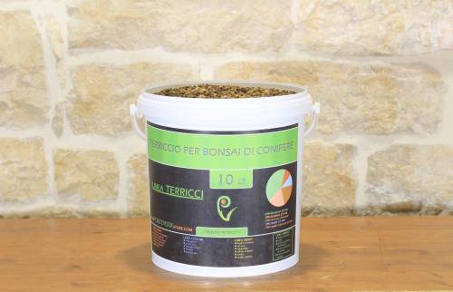 2 - Terriccio pronto per bonsai di conifere - confezione da 10 lt.