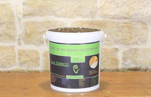 2 - Terriccio pronto per bonsai mediterranei - confezione da 10 lt.