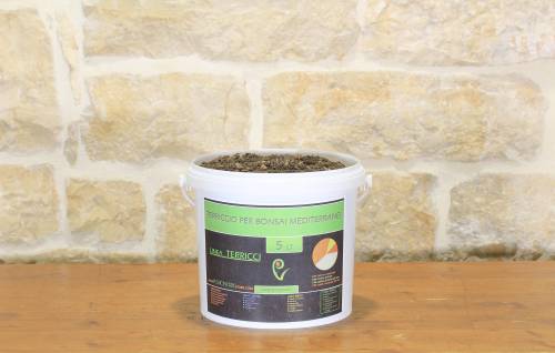 2 - Terriccio pronto per bonsai mediterranei - confezione da 5 lt.