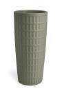 1 - Cache-pot rotondo in resina "Tyle" altezza 85 cm.
