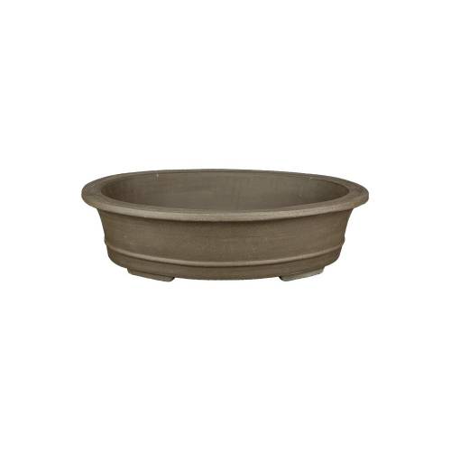 1 - Vaso bonsai in gres ovale 56 cm.