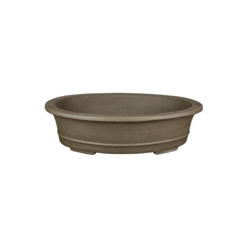 1 - Vaso bonsai in gres ovale 68 cm.
