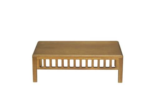 1 - Tavolino Espositore Bonsai in Legno - Gambe Alte - cm. 25x17x8